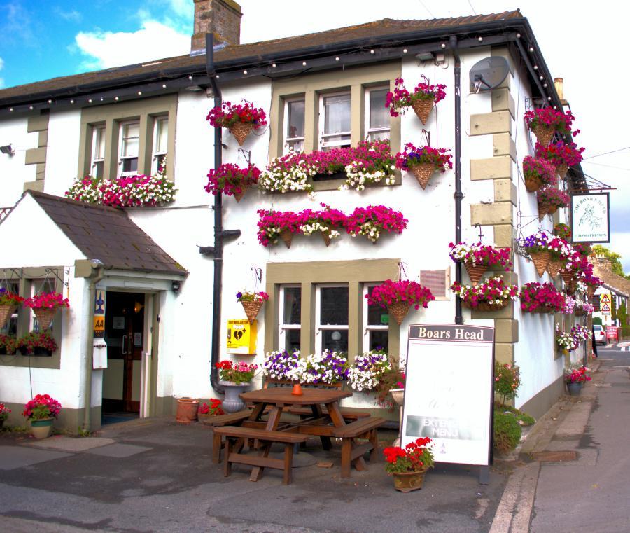 Отель The Boars Head Long Preston Экстерьер фото